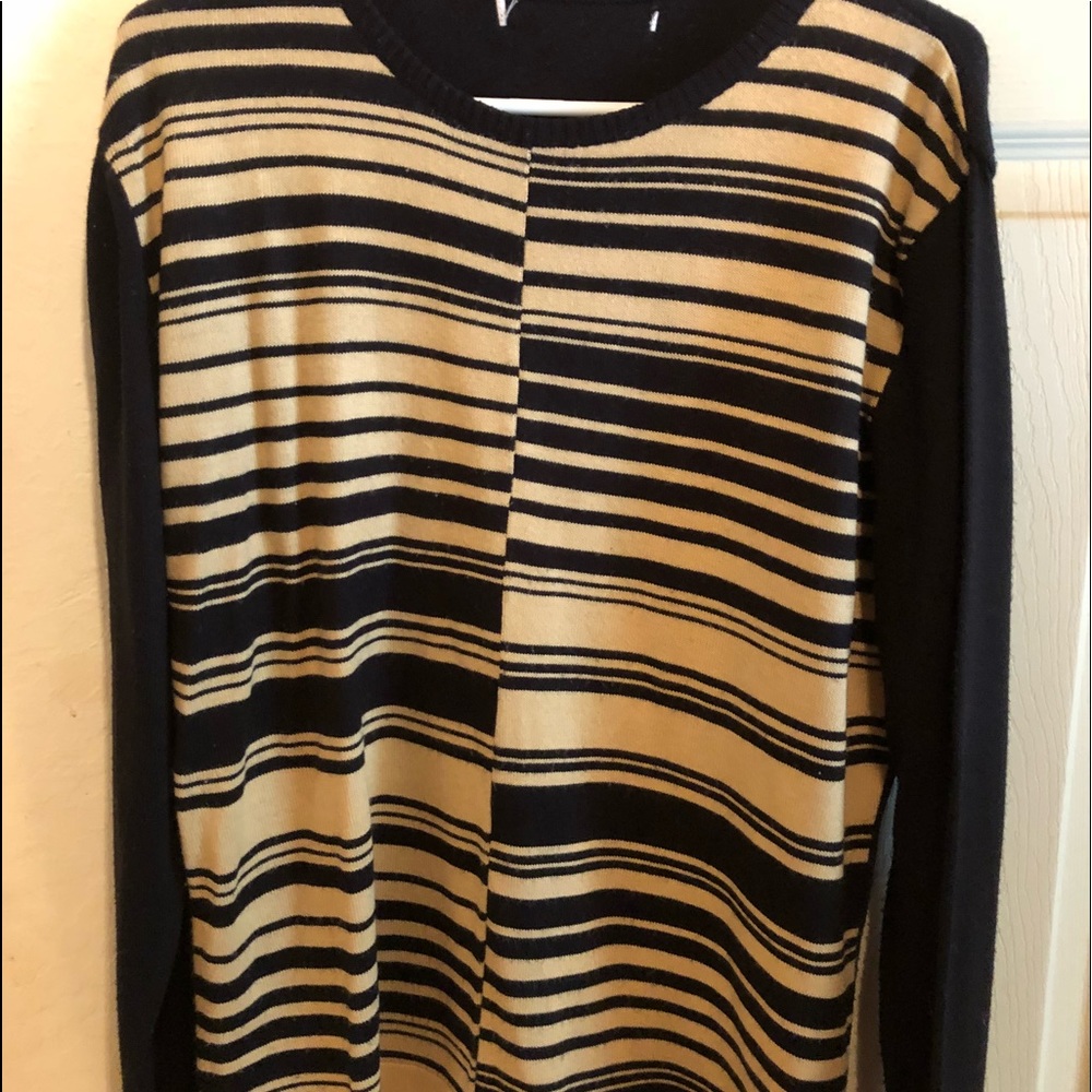 Black and Tan sweater